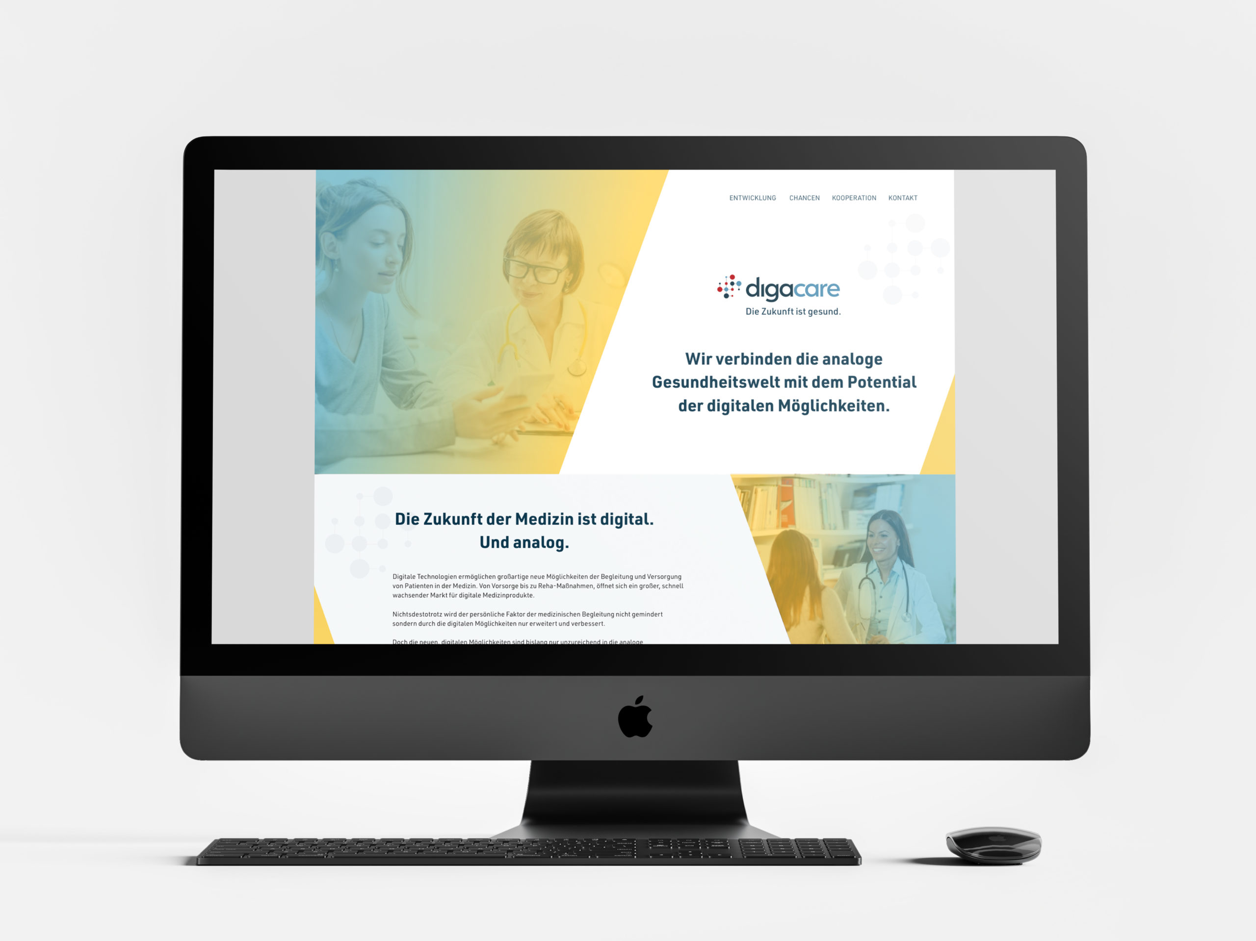 Front View iMac Pro Mockup by Anthony Boyd Graphics